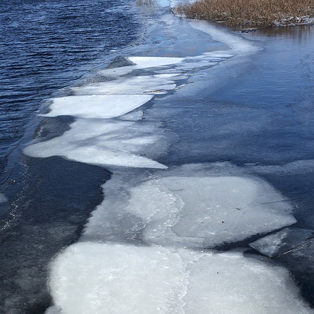 January River Ice