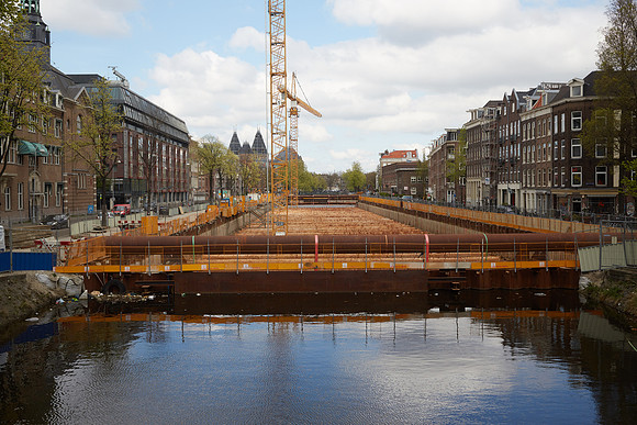 Nameless Canal in de Pijp: 10-April
