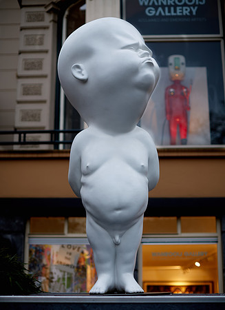 Amsterdam White Sculpture