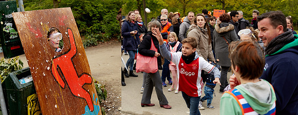 Vondel Egg Throwing 27 April