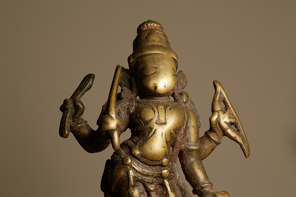 Brass figure