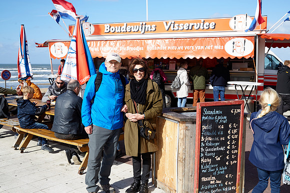 Mike and Will in Zandvoort aan Zee